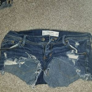 Gilly hicks jean shorts